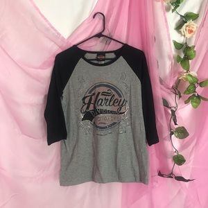 Harley Davidson sequined shirt
